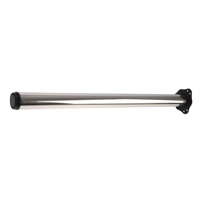 Опора мебельная, барная, ТУНДРА, 60×870 мм, цвет сатин никель