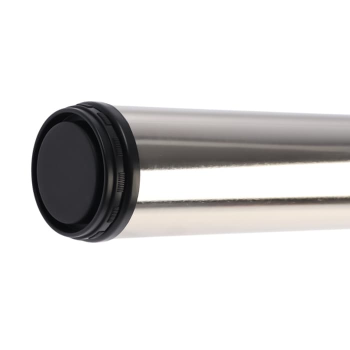 Опора мебельная, барная, ТУНДРА, 60×870 мм, цвет сатин никель