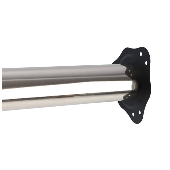 Опора мебельная, барная, ТУНДРА, 60×870 мм, цвет сатин никель