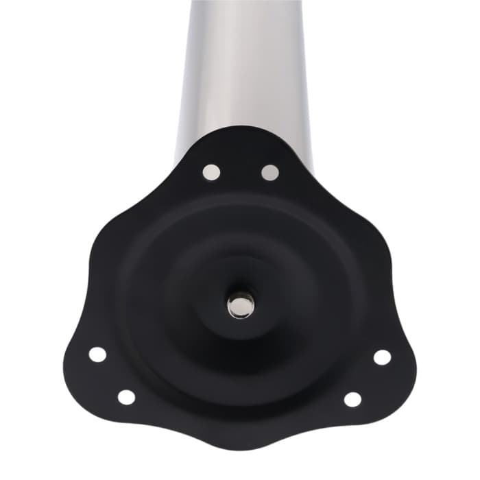 Опора мебельная, барная, ТУНДРА, 60×870 мм, цвет сатин никель