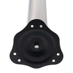 Опора мебельная, барная, ТУНДРА, 60×870 мм, цвет сатин никель