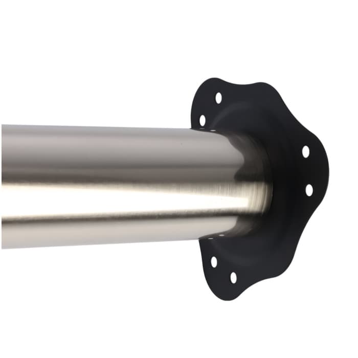 Опора мебельная, барная, ТУНДРА, 60×1100 мм, цвет сатин никель