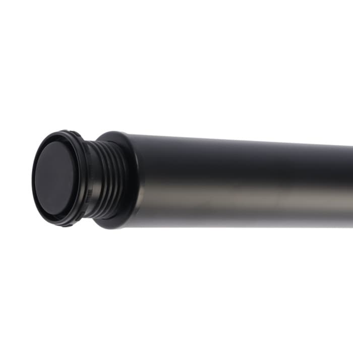 Опора мебельная, барная, ТУНДРА, 60×1100 мм, чёрная