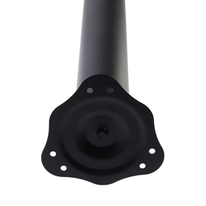 Опора мебельная, барная, ТУНДРА, 60×1100 мм, чёрная