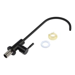 Кран для всех видов бытовых фильтров ZEIN К-05, нержавеющая сталь, черный