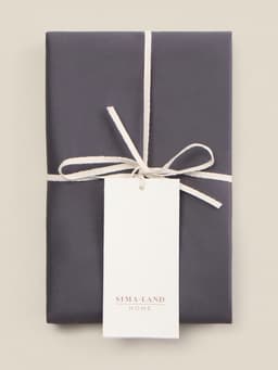 Наволочка SL Home Graphite 300ТС, 70×70+3 см, сатин, хлопок 100%, графитовая