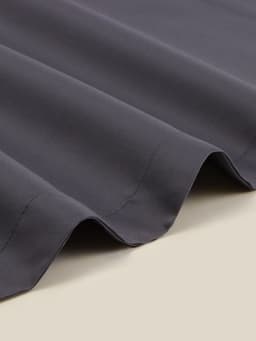 Наволочка SL Home Graphite 300ТС, 70×70+3 см, сатин, хлопок 100%, графитовая