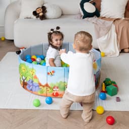 Сухой бассейн «Сафари», складной, без шариков