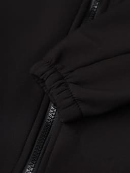 Комбинезон демисезонный для мальчиков MINAKU из Softshell на флисе, непромокаемый, чёрный, рост 116 см