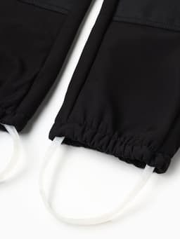 Комбинезон демисезонный для мальчиков MINAKU из Softshell на флисе, непромокаемый, чёрный, рост 116 см