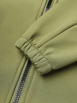 Комбинезон демисезонный для мальчиков MINAKU из Softshell на флисе, непромокаемый, оливковый, рост 122 см