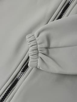 Комбинезон демисезонный для мальчиков MINAKU из Softshell на флисе, непромокаемый, серый, рост 104 см