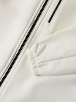 Комбинезон для девочки на флисе MINAKU: Softshell, непромокаемый, светло-серый, рост 92 см