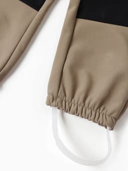 Комбинезон для девочки MINAKU: Softshell на флисе, непромокаемый, цвет хаки, рост 110 см