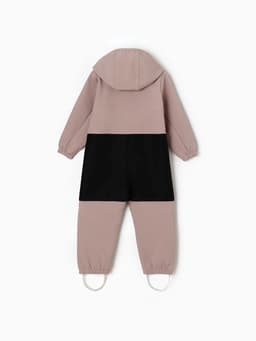 Комбинезон демисезонный для девочек MINAKU: Softshelll на флисе, непромокаемый, рост 98 см