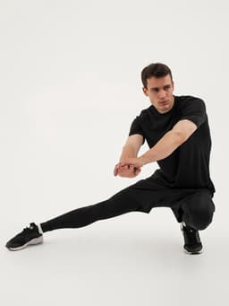 Тайтсы мужские Resport, размер 50, чёрные