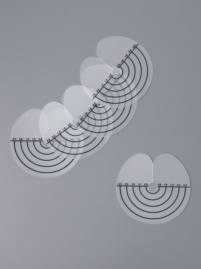 Разделители прядей для наращивания волос, набор - 5 шт.