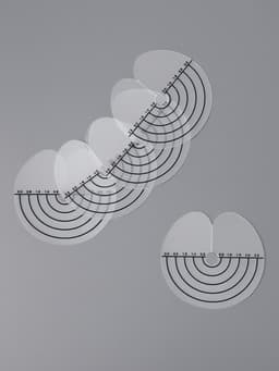 Разделители прядей для наращивания волос, набор - 5 шт.