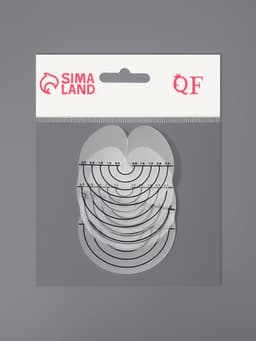 Разделители прядей для наращивания волос, набор - 5 шт.