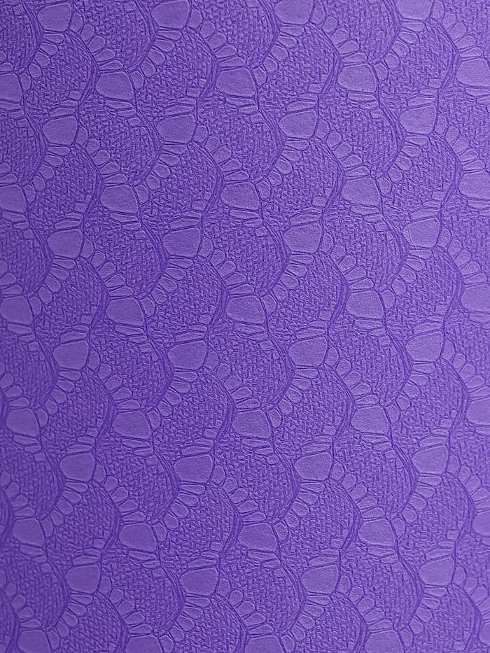 Коврик для фитнеса и йоги ONLYTOP, 183×61×0.8 см, фиолетовый/тёмно-фиолетовый