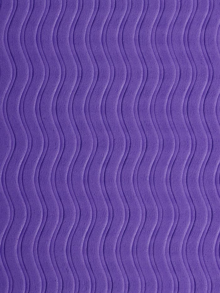Коврик для фитнеса и йоги ONLYTOP, 183×61×0.8 см, фиолетовый/тёмно-фиолетовый