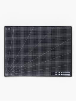 Мат для резки TEIRA, пятислойный, 60×45 см, А2, чёрный