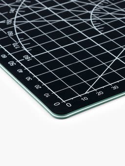 Мат для резки TEIRA, пятислойный, 60×45 см, А2, чёрный