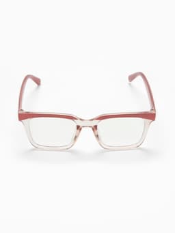 Очки для компьютера женские, имиджевые, ширина 13.8 см, дужка 13.8 см, линза 6.3×4.6 см, розовые