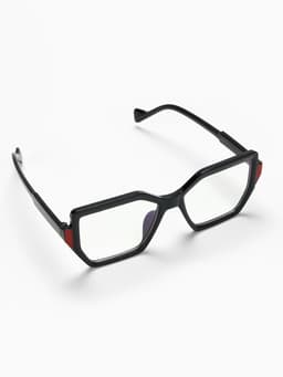 Очки для компьютера, имиджевые, ширина 14.3 см, дужка 14.5 см, линза 6.4×5.1 см