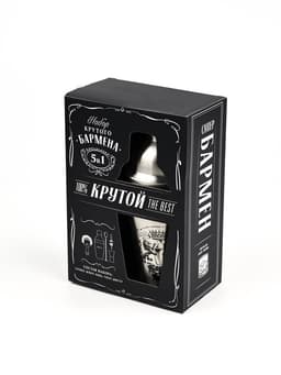 Набор для приготовления коктейлей «100% крутой», 5 предметов