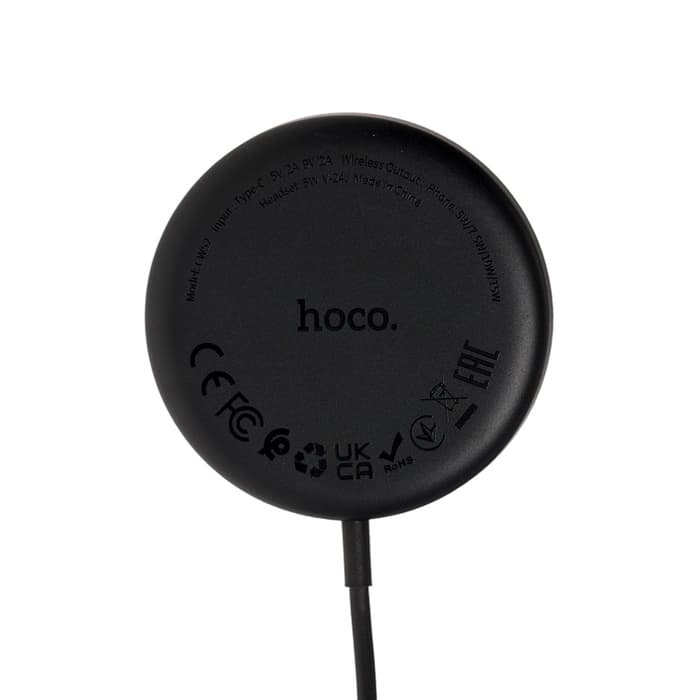 Беспроводное зарядное устройство Hoco CW52, MagSafe, магнит, 15 Вт, Type-C, 2 А, 1 м