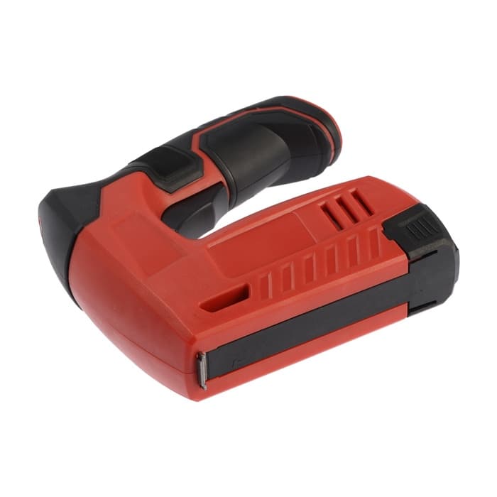 Степлер аккумуляторный ТУНДРА, 4 В, 1.5 Ач, Li-lon, 40 уд/мин, оснастка в комплекте