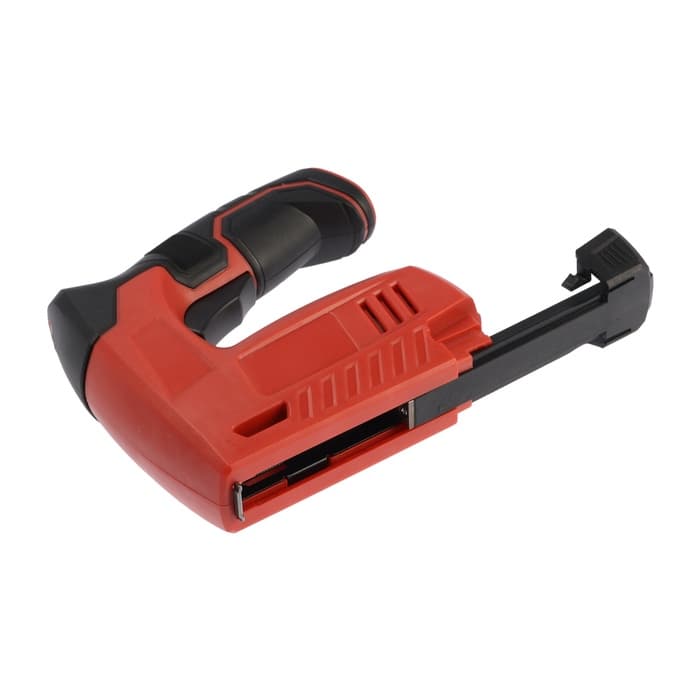 Степлер аккумуляторный ТУНДРА, 4 В, 1.5 Ач, Li-lon, 40 уд/мин, оснастка в комплекте