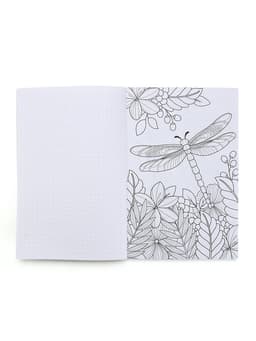 Ежедневник-Смэшбук раскраска антистресс А5, 80 листов «Счастье. 8 марта»