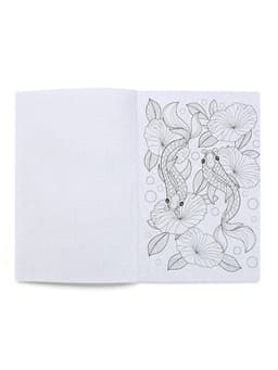 Ежедневник-Смэшбук раскраска антистресс А5, 80 листов «Счастье. 8 марта»