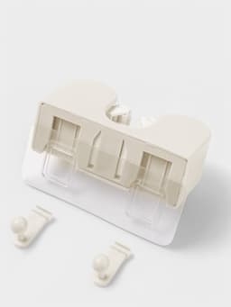 Держатель для швабр настенный самоклеящийся, 11.8×6.3×4.5 см