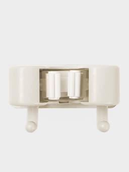 Держатель для швабр настенный самоклеящийся, 11.8×6.3×4.5 см