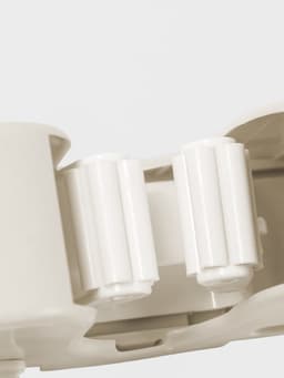 Держатель для швабр настенный самоклеящийся, 11.8×6.3×4.5 см