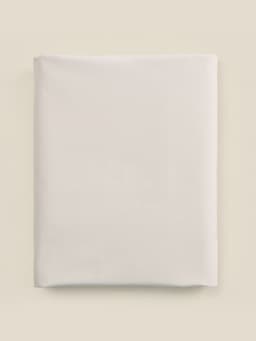 Простыня на резинке евро SL Home, 200×200+30 см, перкаль, молочная