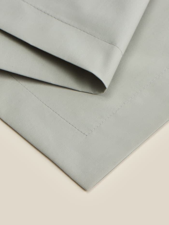 Наволочка SL Home Percale 300ТС, 70×70+3 см, перкаль, хлопок 100%, оливковая