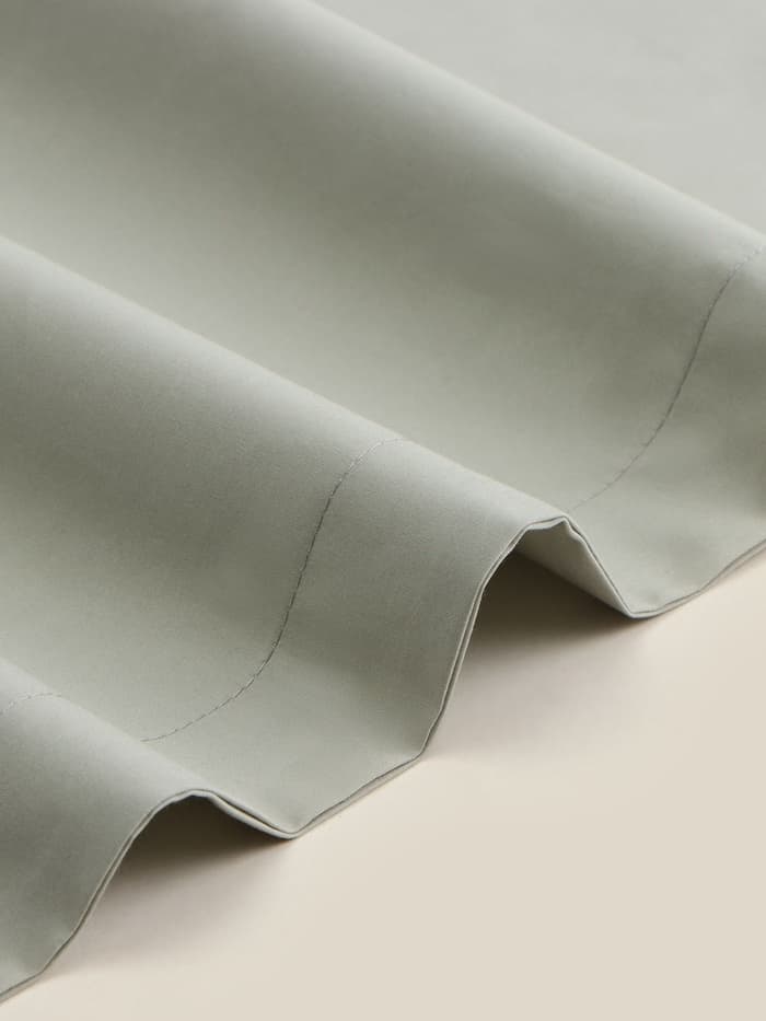 Наволочка SL Home Percale 300ТС, 70×70+3 см, перкаль, хлопок 100%, оливковая