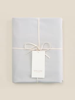 Простыня 1.5-спальная SL Home Percale 300ТС, 160×235 см, хлопок 100%, серая
