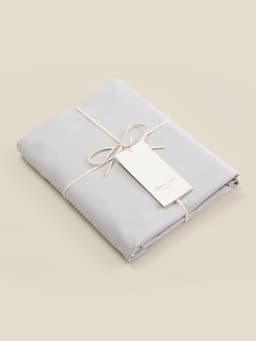 Простыня 1.5-спальная SL Home Percale 300ТС, 160×235 см, хлопок 100%, серая