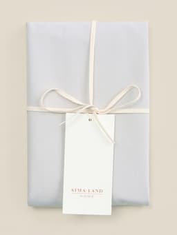 Наволочка SL Home Percale 300ТС, 70×70+3 см, перкаль, хлопок 100%, серая