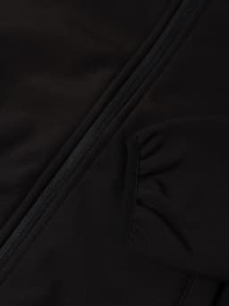 Ветровка демисезонная для мальчиков MINAKU из Softshell на флисе, непромокаемая, чёрная, рост 92 см