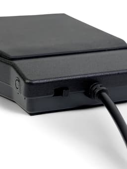 Педаль сустейна Music Life SP20 для цифрового пианино, черная, 10×7.5 см