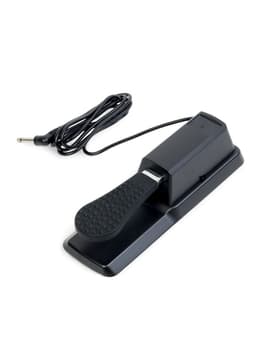 Педаль сустейна Music Life для цифрового пианино, черная, прорезиненная, 23×7.5×5.5 см