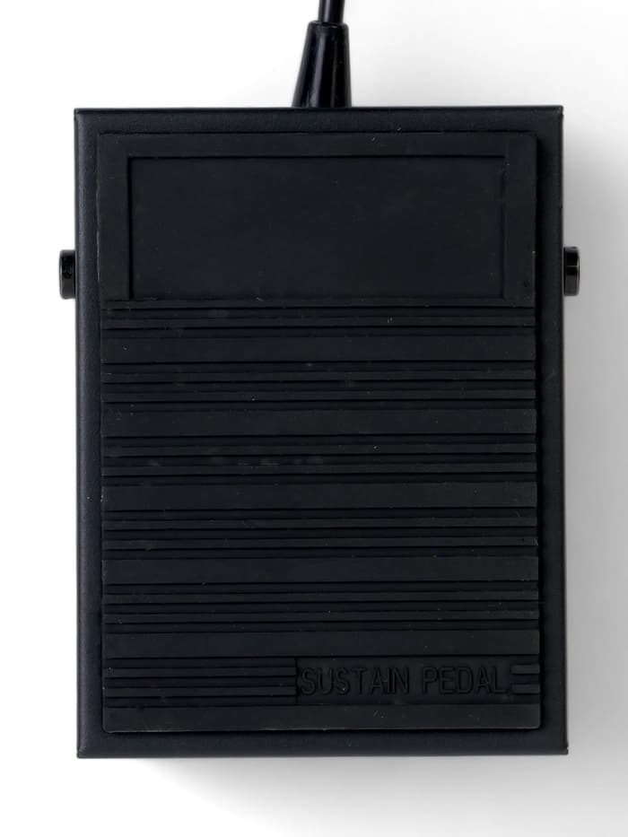Педаль сустейна Music Life для цифрового пианино, черная, 10×7.5 см