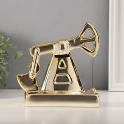 Копилка для денег «Нефтяная вышка», керамика, 8×17×16.9 см