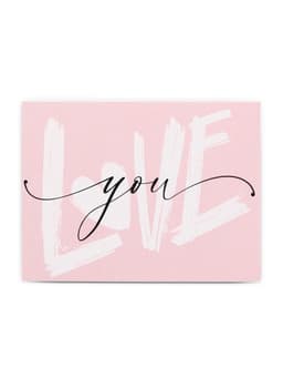 Открытка-мини «Люблю тебя», 6×8 см
